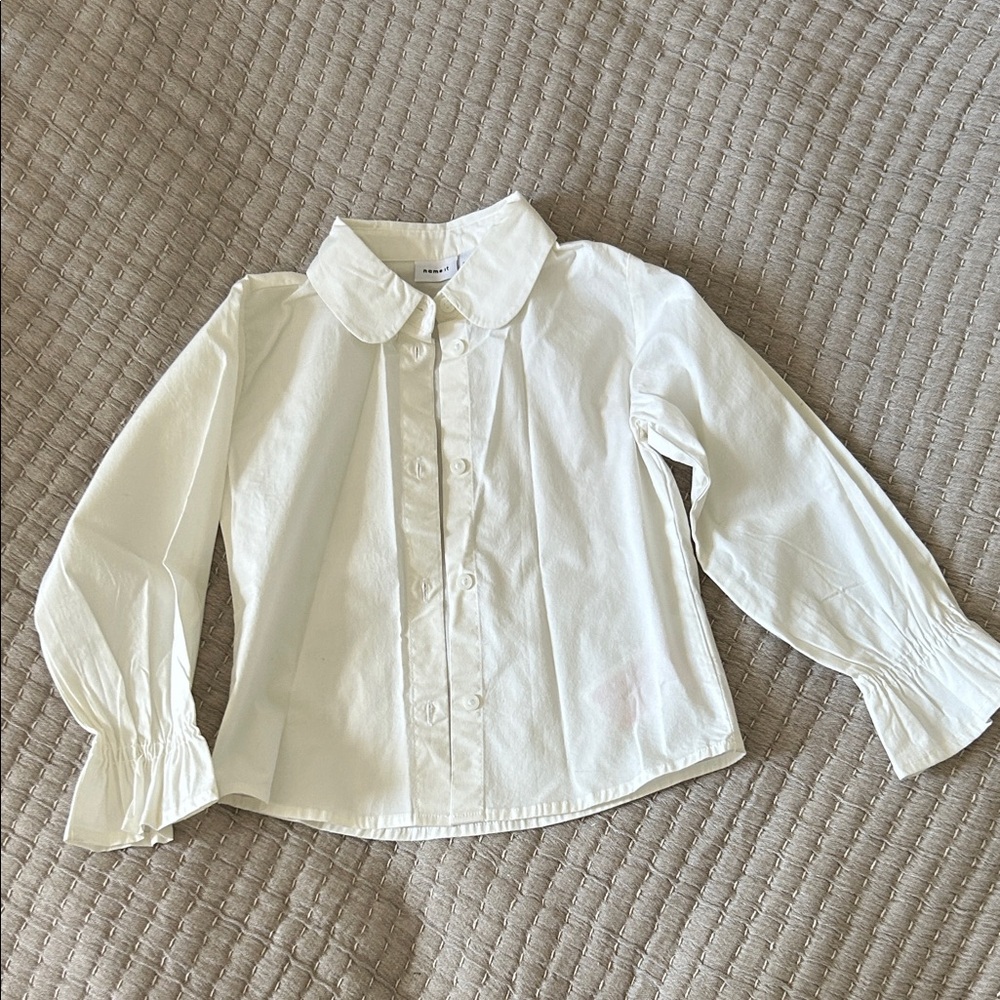 Classic White Girls Shirt